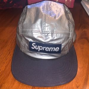 Silver Supreme Strapback